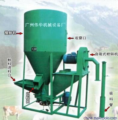【供應(yīng)廣東豬飼料攪拌機(jī) 廣西飼料攪拌機(jī) 四川飼料混合機(jī)價錢】價格,廠家,圖片,攪拌機(jī),廣州偉華機(jī)械-